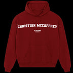 Christian McCaffrey Players Couture Men's Casual Hoodie Red