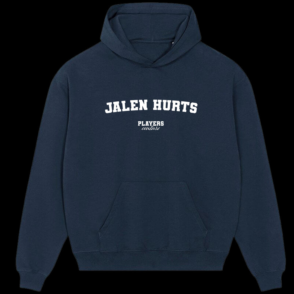 Jalen Hurts Players Couture Men's Casual Hoodie Navy