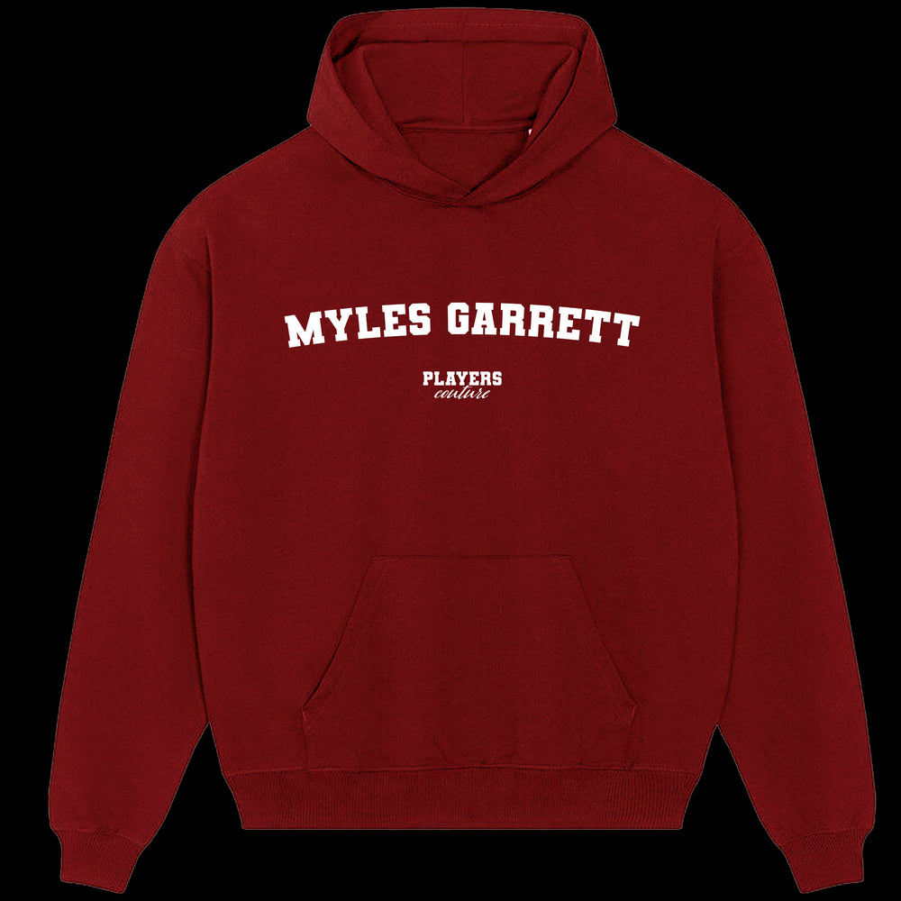 Myles Garrett Players Couture Men's Casual Hoodie Red