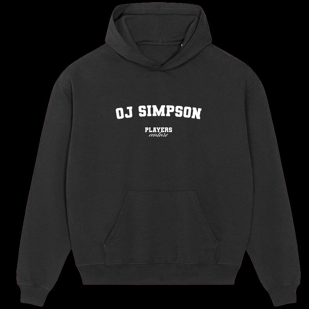 OJ Simpson Players Couture Men's Casual Hoodie Black
