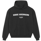 Eddie Guerrero hoodie – navy men's hoodie with white Eddie Guerrero letters and Players Couture logo on the chest