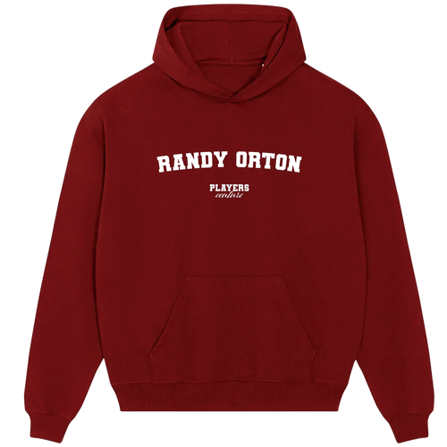 Randy Orton hoodie – navy men's hoodie with white Randy Orton letters and Players Couture logo on the chest