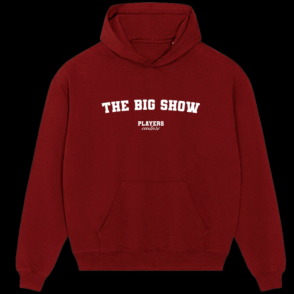 The Big Show Players Couture Men's Casual Hoodie Red