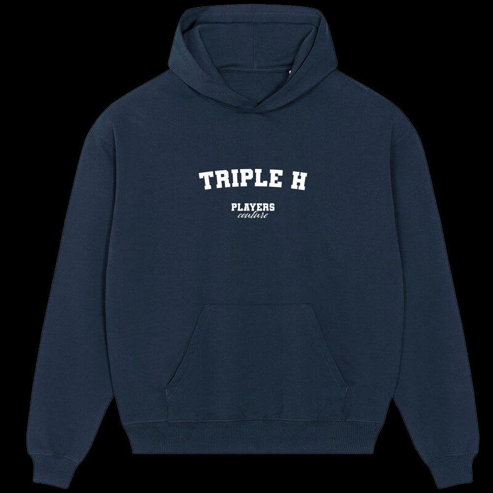 Triple H Players Couture Men's Casual Hoodie Navy
