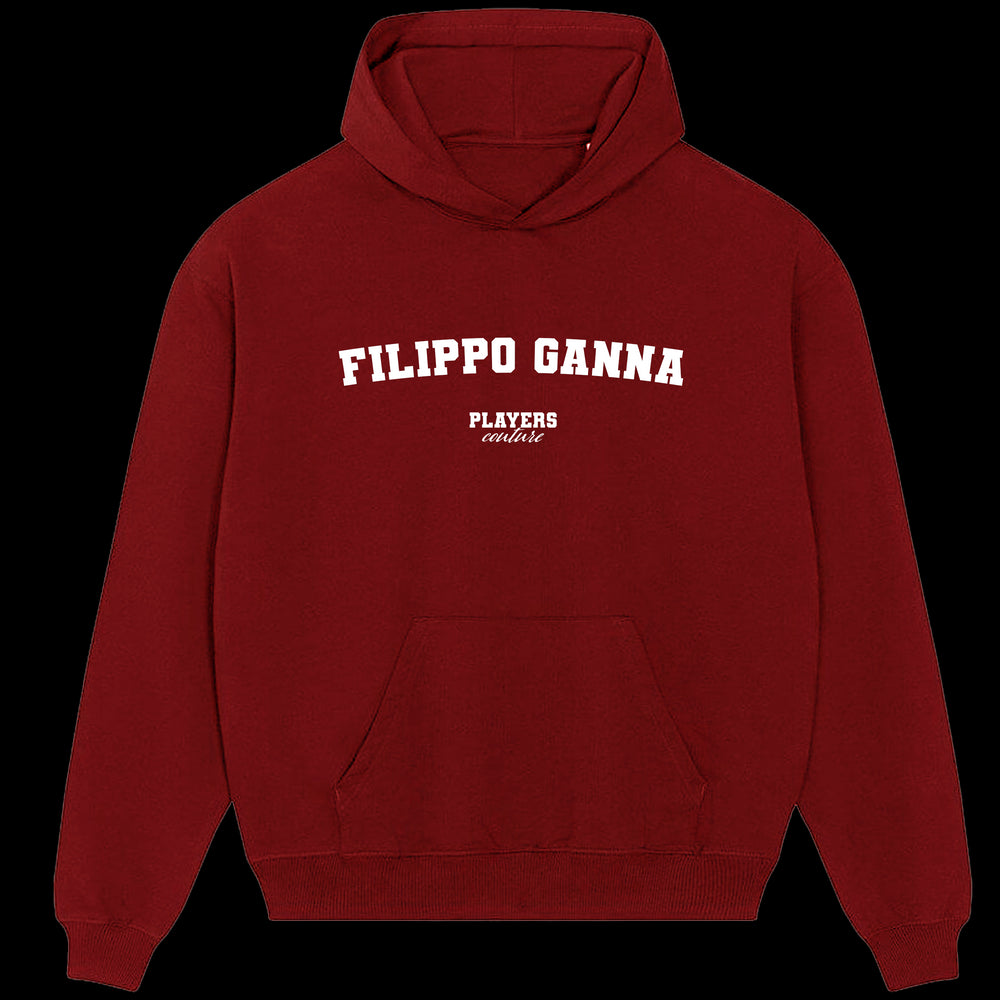 Filippo Ganna Players Couture Men's Casual Hoodie Red