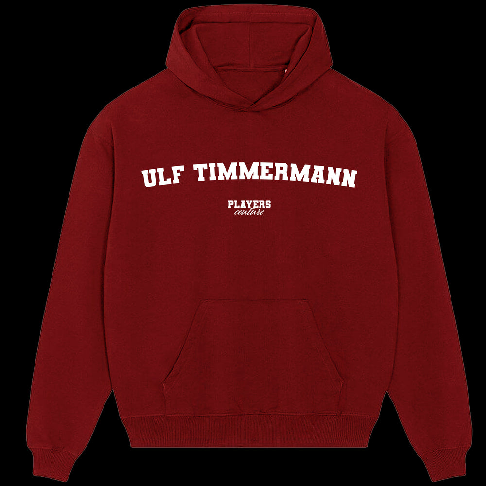 Ulf Timmermann Players Couture Men's Casual Hoodie Red