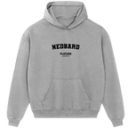Nedbard (Pavel Nedvěd) hoodie – navy men's hoodie with white Nedbard (Pavel Nedvěd) letters and Players Couture logo on the