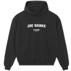 Joe Hanke (Michael Ballack) hoodie – navy men's hoodie with white Joe Hanke (Michael Ballack) letters and Players Couture