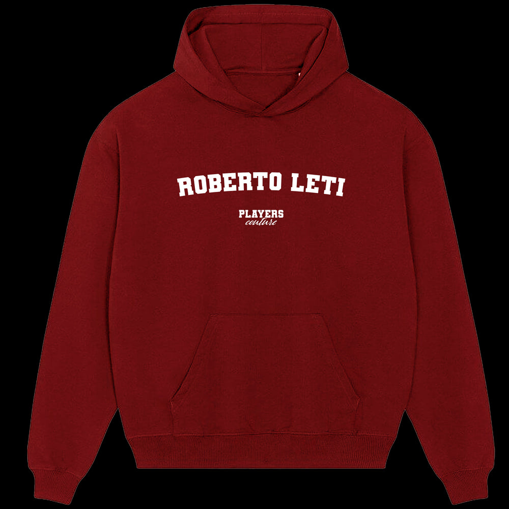 Roberto Leti (Raúl) Players Couture Men's Casual Hoodie Red