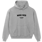 Man Red (Manchester United) Players Couture Men's Casual Hoodie Gray