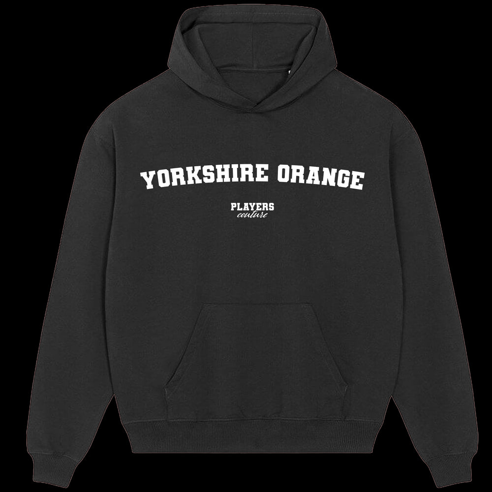 Yorkshire Orange (Hull City) Players Couture Men's Casual Hoodie Black