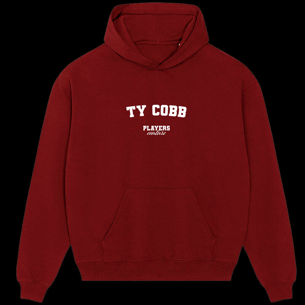 Ty Cobb Players Couture Men's Casual Hoodie Red