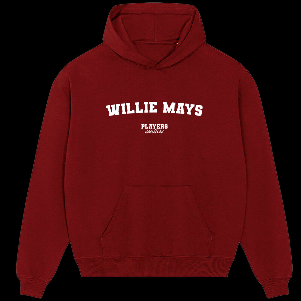Willie Mays Players Couture Men's Casual Hoodie Red
