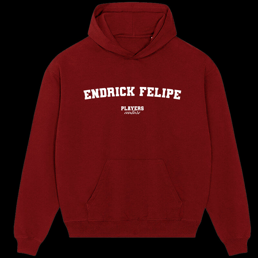 Endrick Felipe Players Couture Men's Casual Hoodie Red