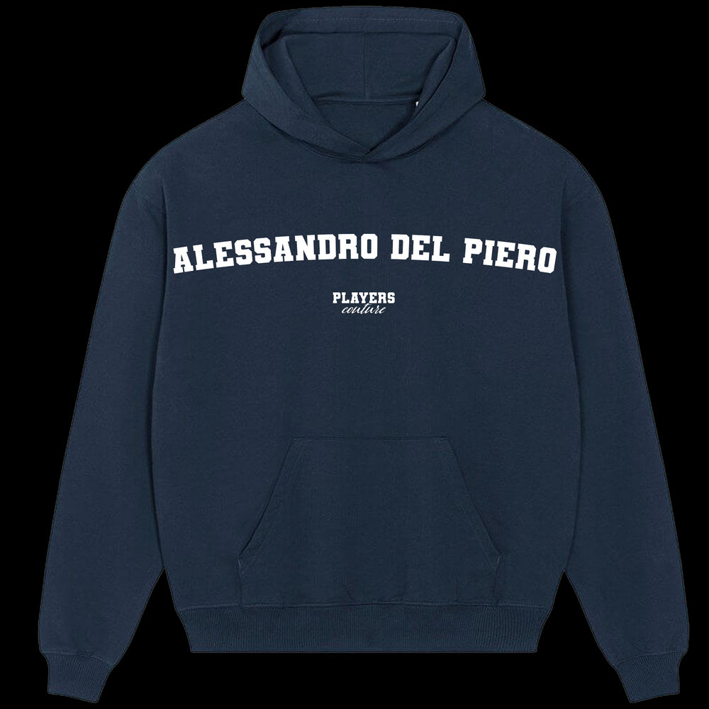 Alessandro Del Piero Players Couture Men's Casual Hoodie Navy