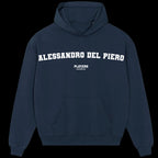 Alessandro Del Piero Players Couture Men's Casual Hoodie Navy