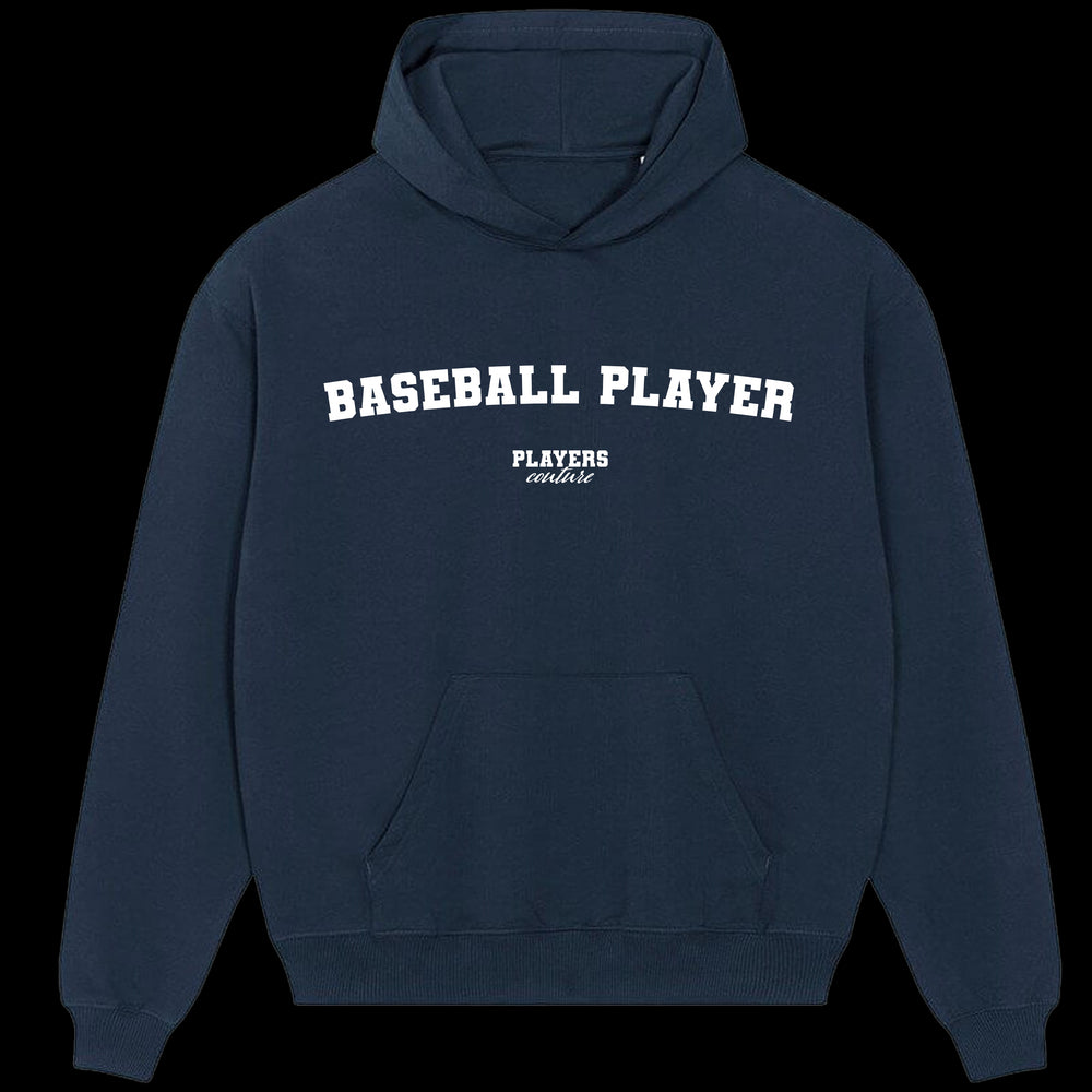 Baseball Player Players Couture Men's Casual Hoodie Navy