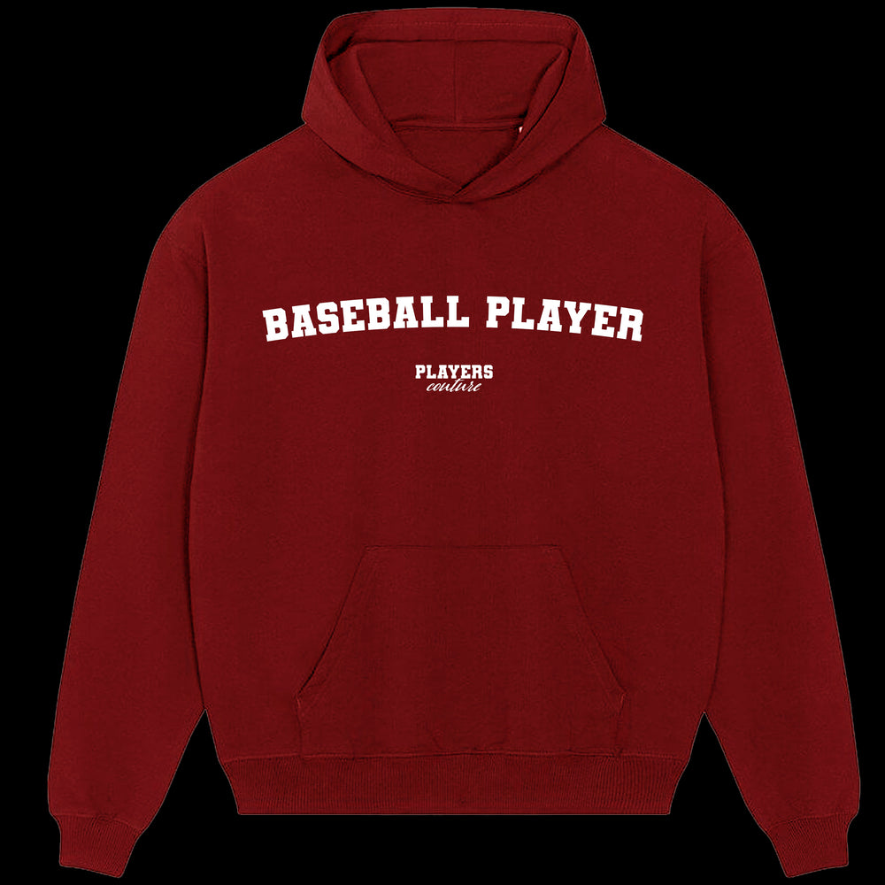 Baseball Player Players Couture Men's Casual Hoodie Red