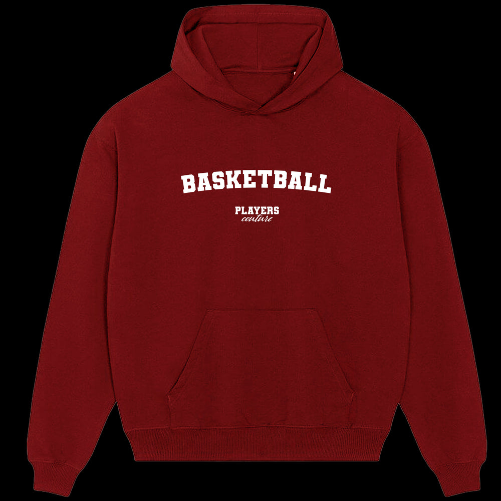 Basketball Players Couture Men's Casual Hoodie Red