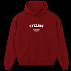 Cycling Players Couture Men's Casual Hoodie Red