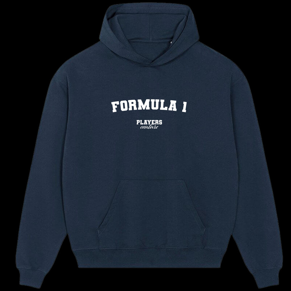 Formula 1 Players Couture Men's Casual Hoodie Navy