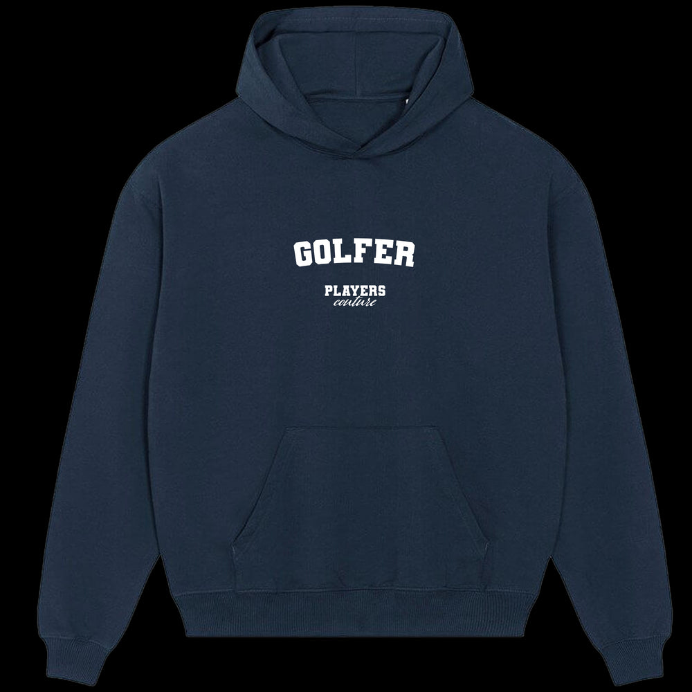 Golfer Players Couture Men's Casual Hoodie Navy