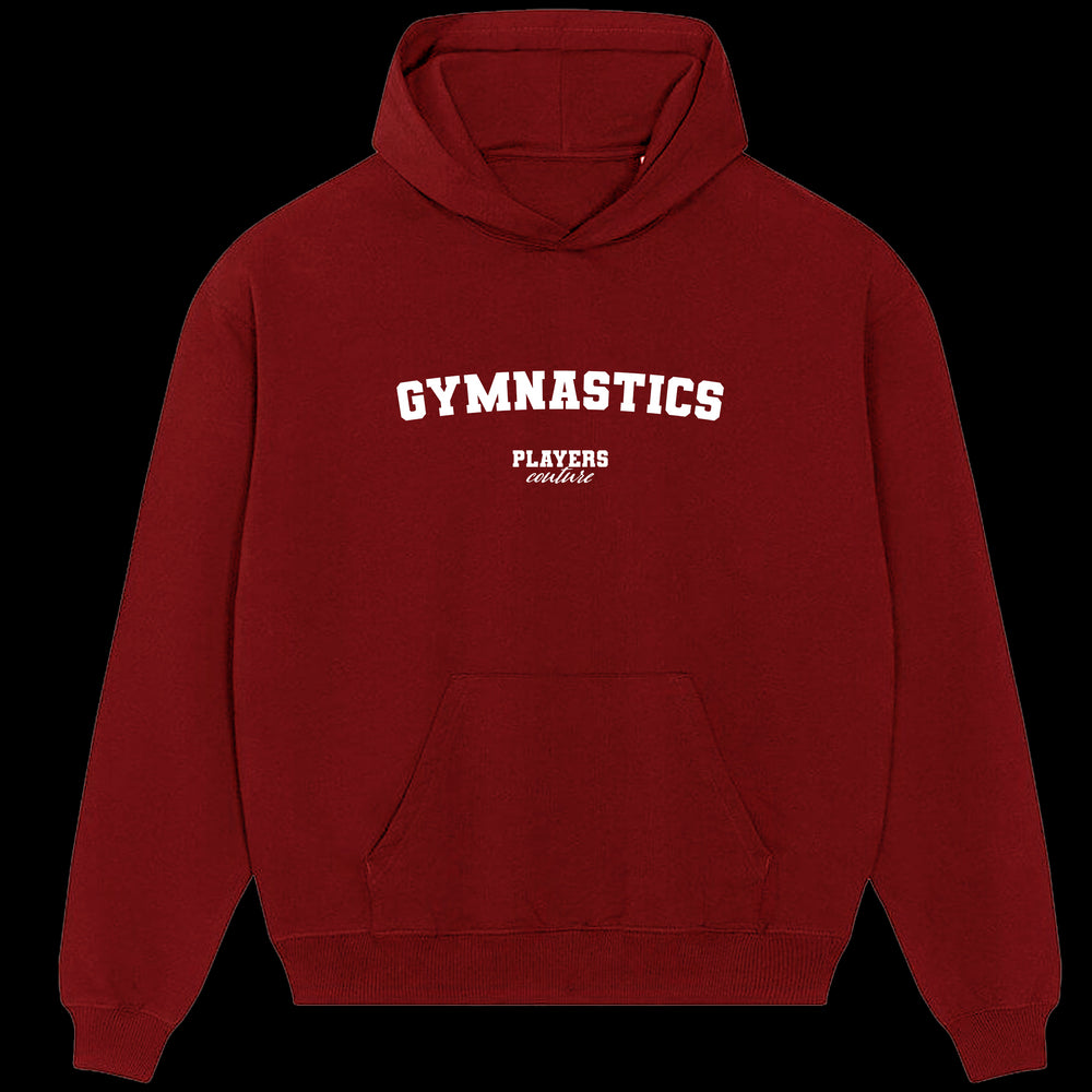 Gymnastics Players Couture Men's Casual Hoodie Red