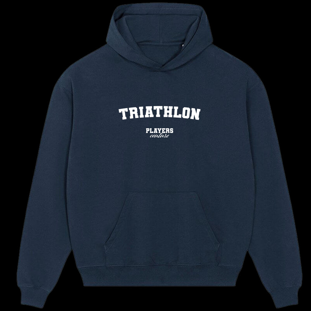 Triathlon Players Couture Men's Casual Hoodie Navy
