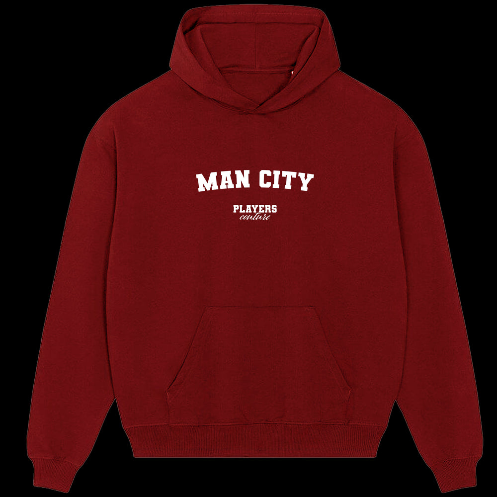 Man City Players Couture Men's Casual Hoodie Red