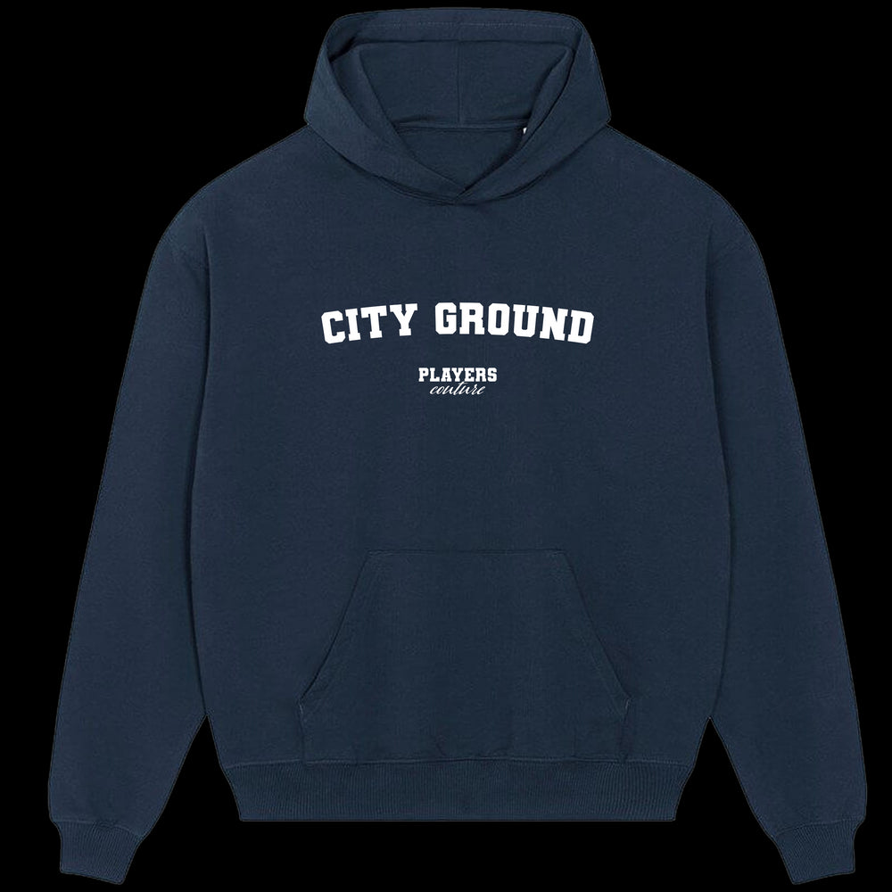 City Ground Players Couture Men's Casual Hoodie Navy