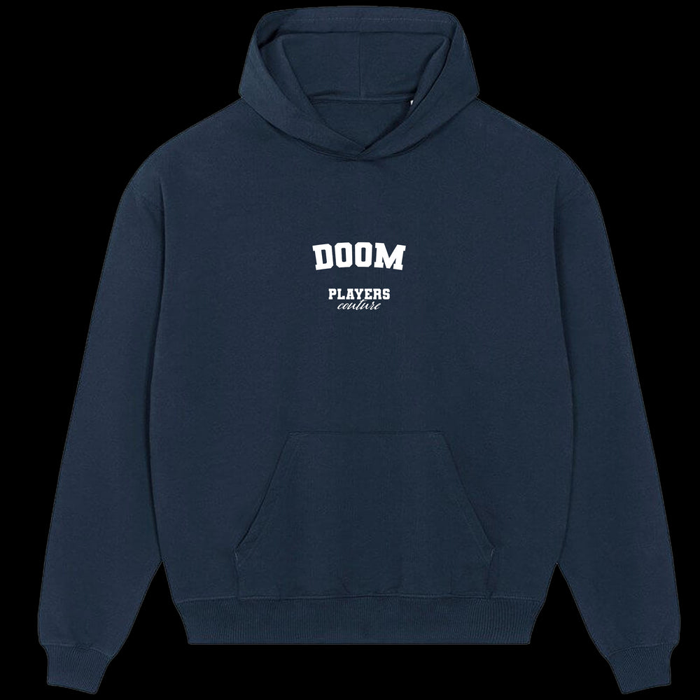 Doom Players Couture Men's Casual Hoodie Navy