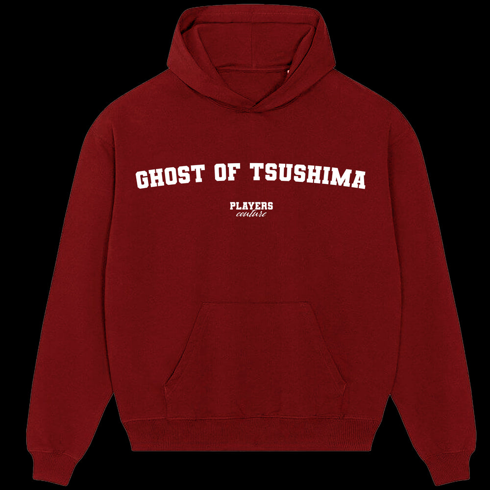 Ghost of Tsushima Players Couture Men's Casual Hoodie Red