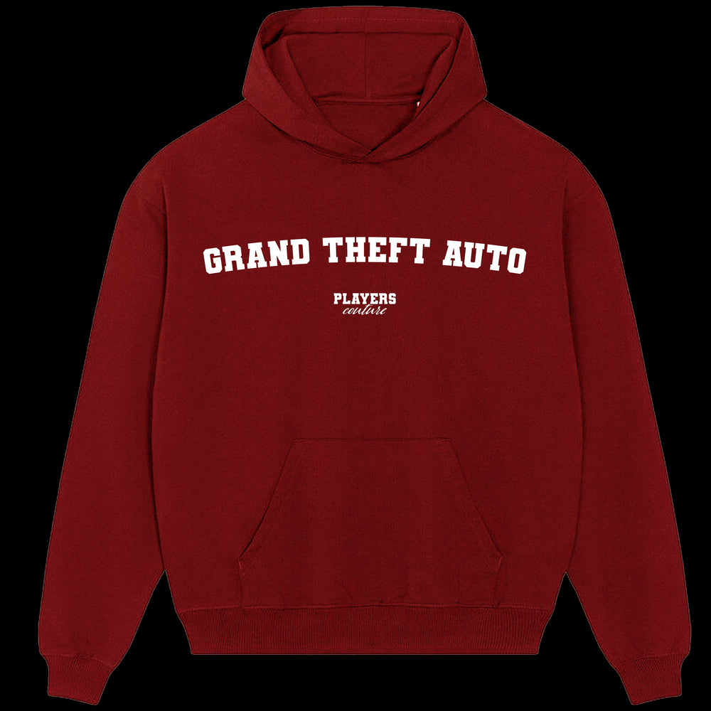 Grand Theft Auto Players Couture Men's Casual Hoodie Red