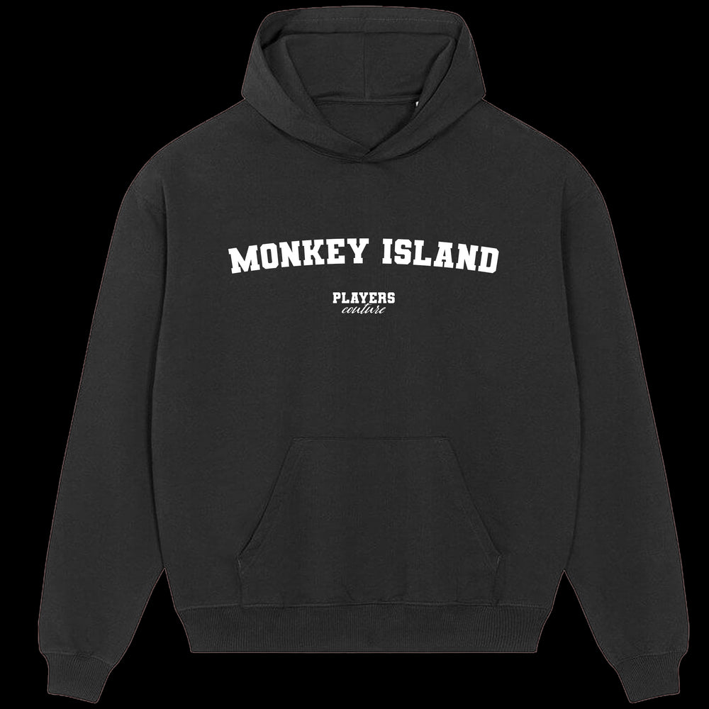 Monkey Island Players Couture Men's Casual Hoodie Black