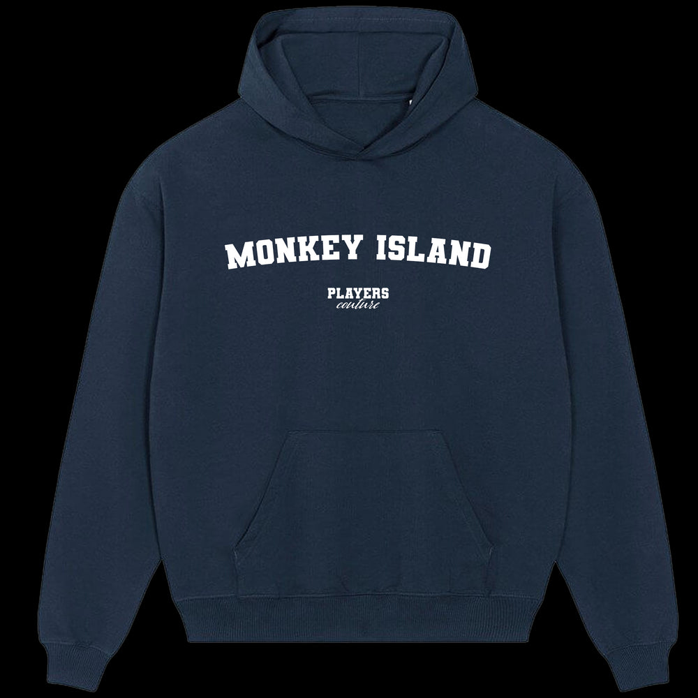 Monkey Island Players Couture Men's Casual Hoodie Navy