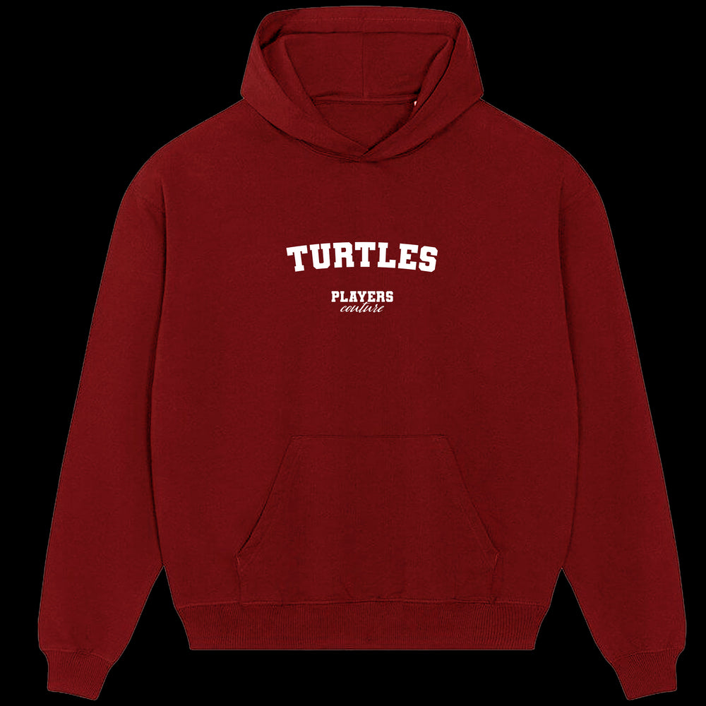 Turtles Players Couture Men's Casual Hoodie Red