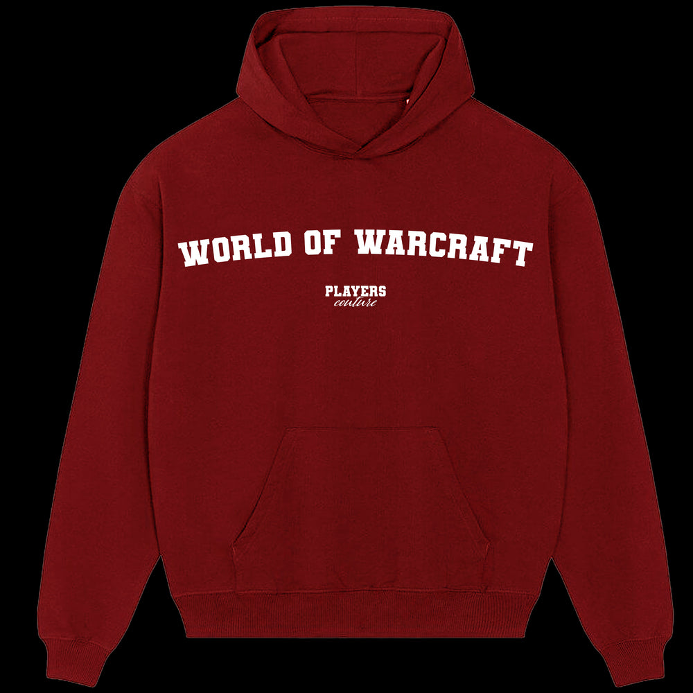 World of Warcraft Players Couture Men's Casual Hoodie Red