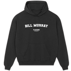 Bill Murray hoodie – grey men's hoodie with black Bill Murray letters and Players Couture logo on the chest
