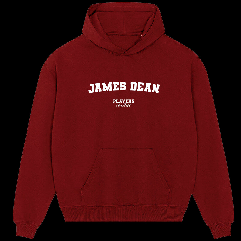 James Dean Players Couture Men's Casual Hoodie Red
