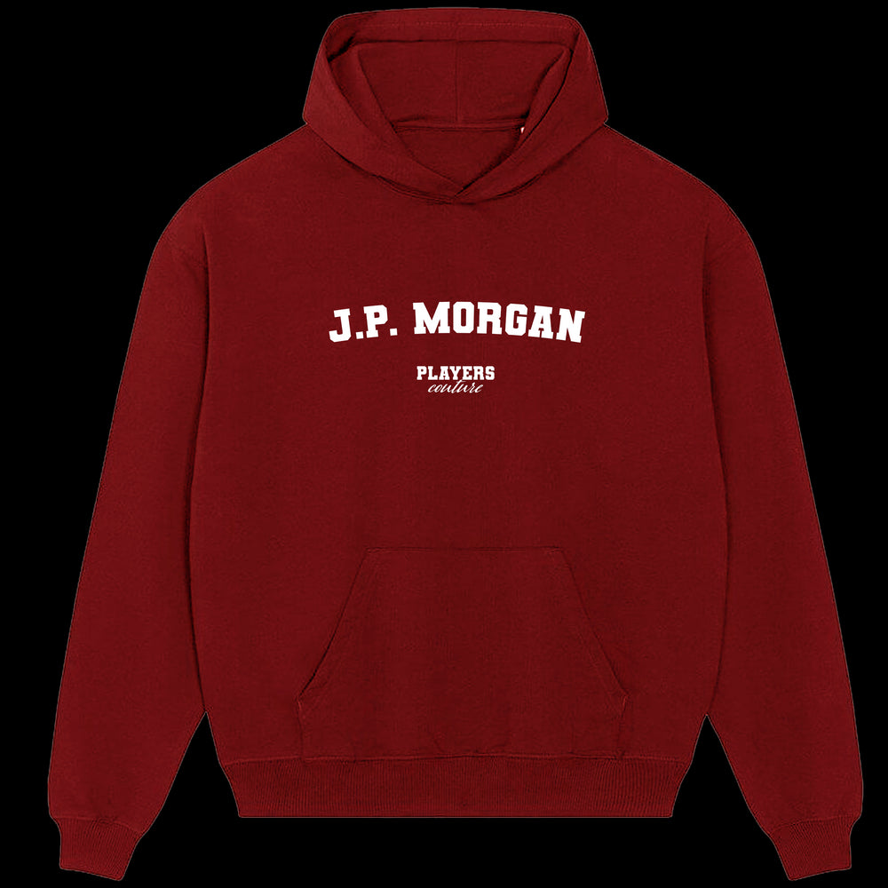 J.P. Morgan Players Couture Men's Casual Hoodie Red