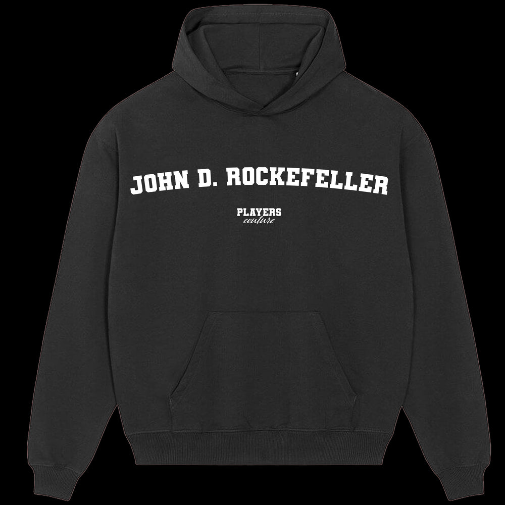 John D. Rockefeller Players Couture Men's Casual Hoodie Black