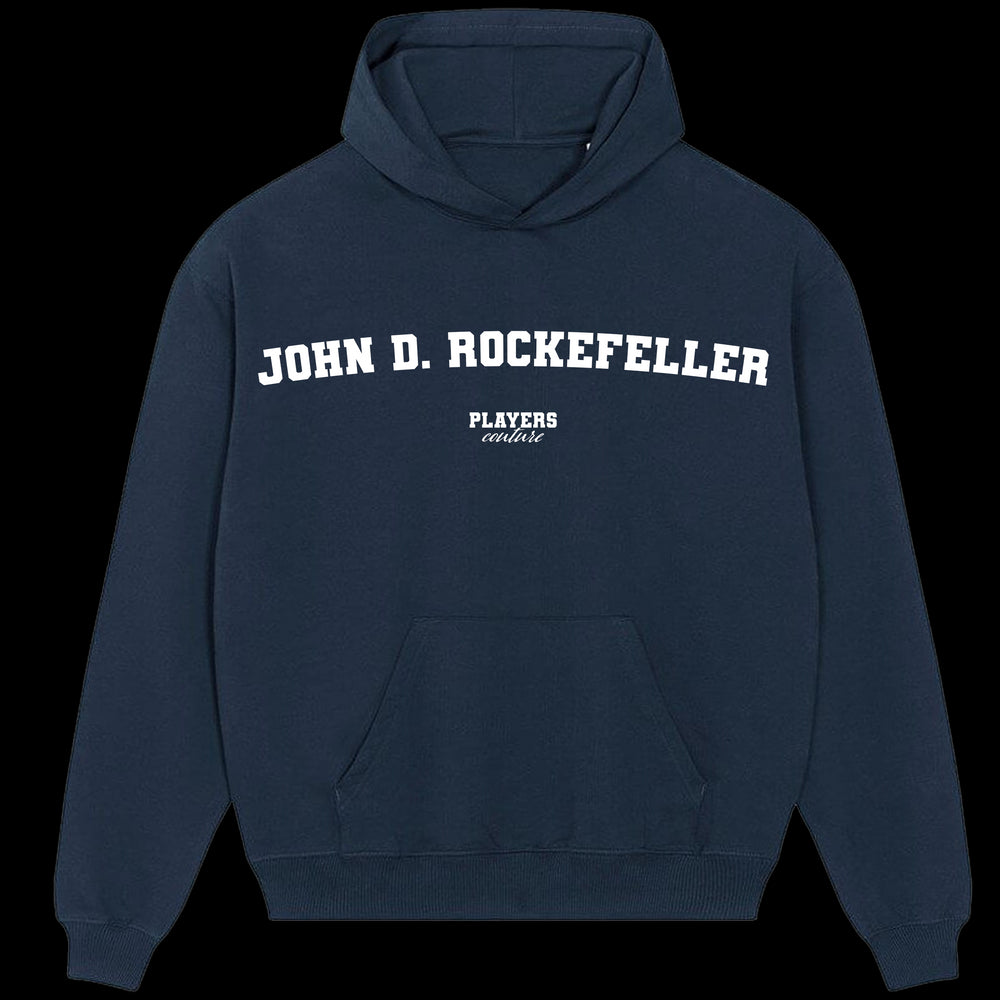 John D. Rockefeller Players Couture Men's Casual Hoodie Navy