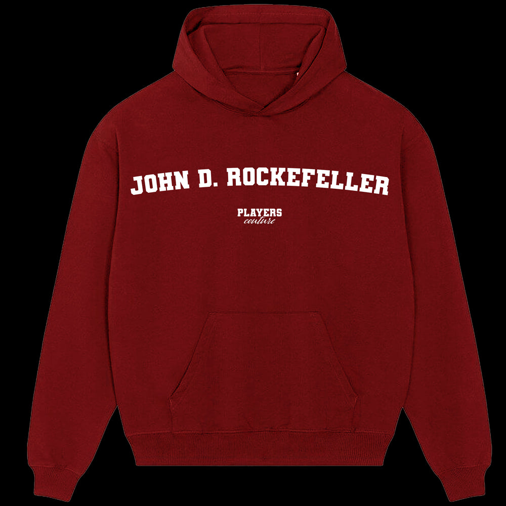 John D. Rockefeller Players Couture Men's Casual Hoodie Red