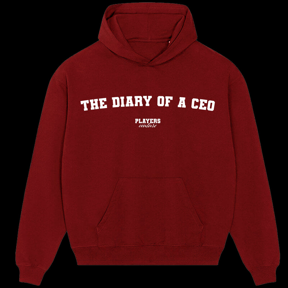 The Diary of a CEO Players Couture Men's Casual Hoodie Red