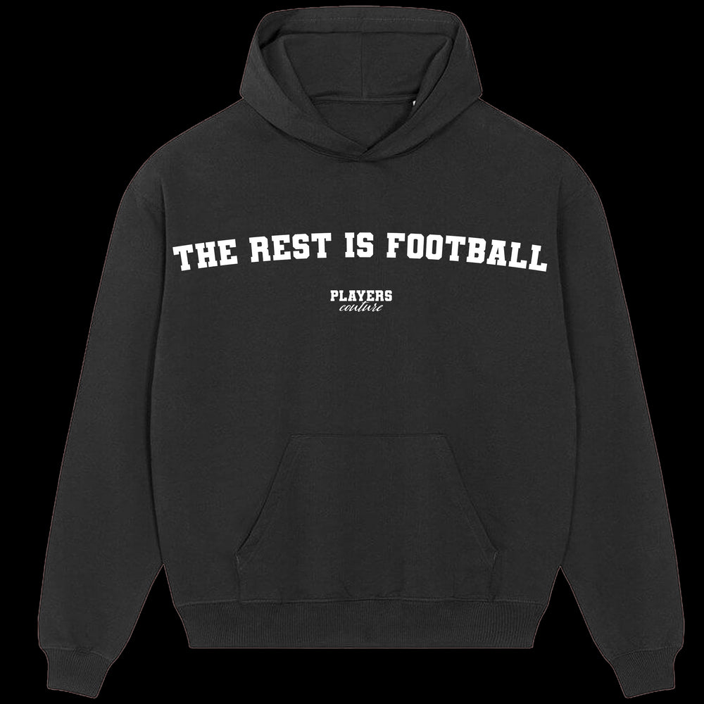 The Rest is Football Players Couture Men's Casual Hoodie Black