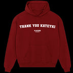 Thank You Kateyki Players Couture Men's Casual Hoodie Red
