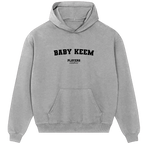 Baby Keem hoodie – red men's hoodie with white Baby Keem letters and Players Couture logo on the chest