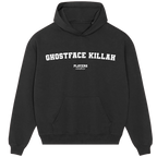 Ghostface Killah hoodie – red men's hoodie with white Ghostface Killah letters and Players Couture logo on the chest