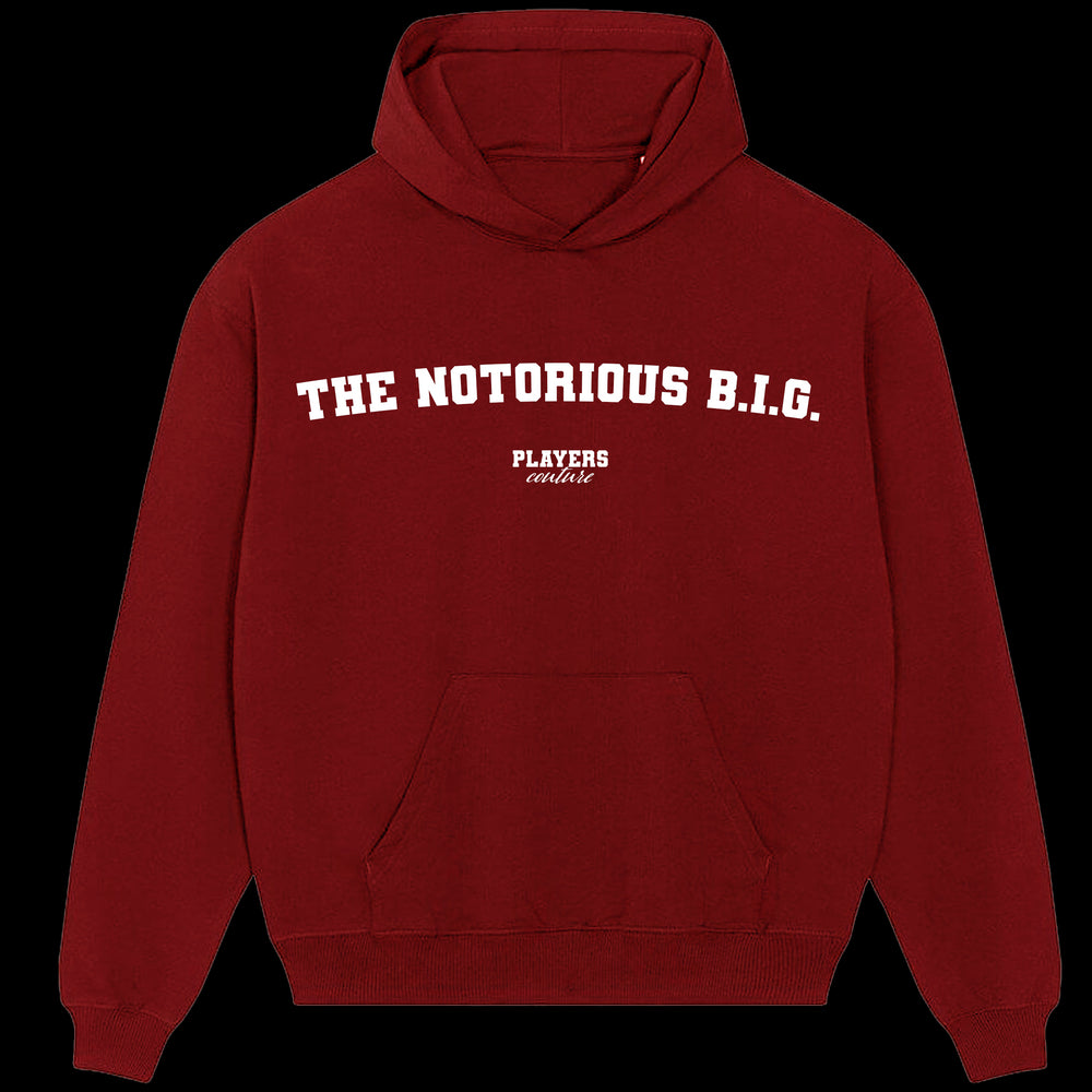The Notorious B.I.G. Players Couture Men's Casual Hoodie Red