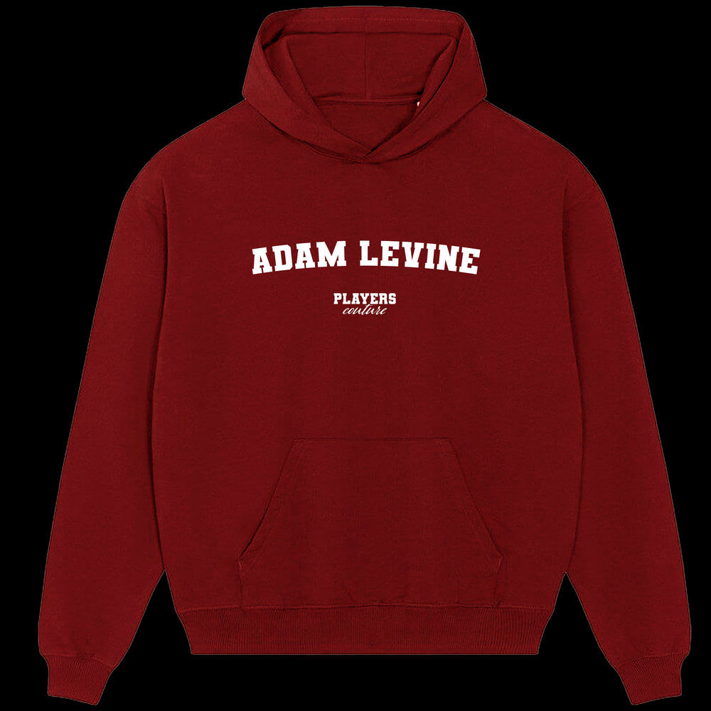 Adam Levine Players Couture Men's Casual Hoodie Red